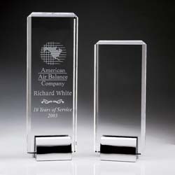 Crystal Tower Award - UltimateCrystalAwards.com