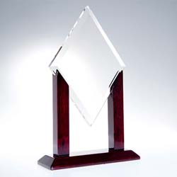 Crystal Alpha Diamond Award - UltimateCrystalAwards.com