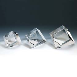 Crystal Cube Paperweight | Personalized Corporate Gifts - UltimateCrystalAwards.com