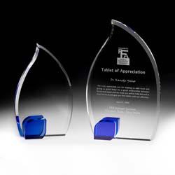Crystal Flame Award - UltimateCrystalAwards.com
