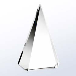 Crystal Majestic Triangle Award - UltimateCrystalAwards.com
