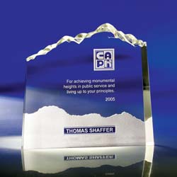 Crystal Mountain Award - UltimateCrystalAwards.com