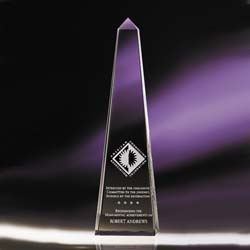 Crystal Obelisk Award - UltimateCrystalAwards.com