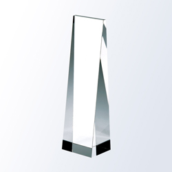 Crystal Rectangular Tower Award - UltimateCrystalAwards.com