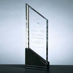 Crystal Rising Sail Award - UltimateCrystalAwards.com