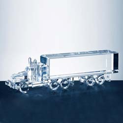 Crystal Truck Trophy - UltimateCrystalAwards.com