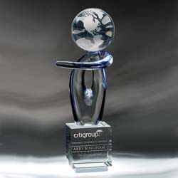 Global Voyager Award - UltimateCrystalAwards.com