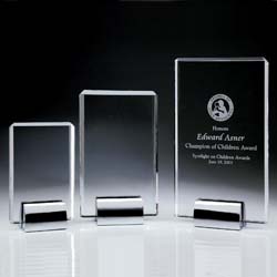 Crystal Appreciation Plaque - UltimateCrystalAwards.com