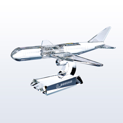 Crystal Aviation Award, Crystal Airplane Award - UltimateCrystalAwards.com