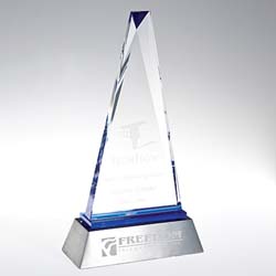 Crystal Blue Paramount Award - UltimateCrystalAwards.com