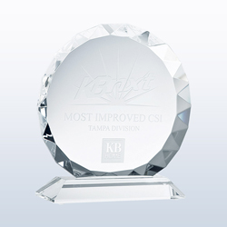 Crystal Circle Recognition Award - UltimateCrystalAwards.com