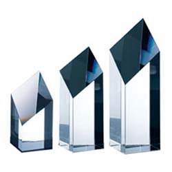 Crystal Diamond Tower Award - UltimateCrystalAwards.com