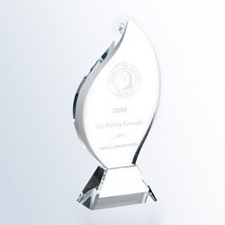 Crystal Flame Appreciation Award - UltimateCrystalAwards.com