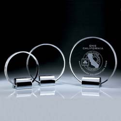 Crystal Recognition Plaque - UltimateCrystalAwards.com