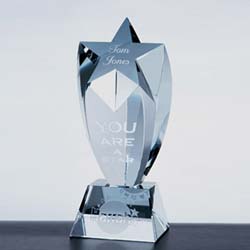 Crystal Rising Star Award - UltimateCrystalAwards.com