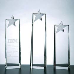 Crystal Star Tower Award - UltimateCrystalAwards.com
