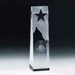 Crystal Star Trophy - UltimateCrystalAwards.com