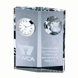 Crystal Timeless Global Award | Personalized Corporate Gifts - UltimateCrystalAwards.com