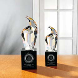 Elegant Crystal Eagle Awards