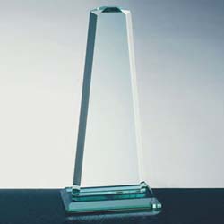 Glass Pinnacle Award - UltimateCrystalAwards.com