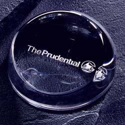 Insignia Crystal Paperweight | Personalized Corporate Gifts - UltimateCrystalAwards.com