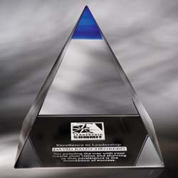 Majestic Crystal Pyramid Award