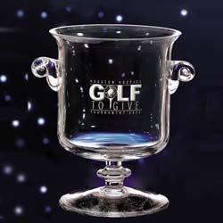 Glass McKinley Championship Cup | Golf Trophy - UltimateCrystalAwards.com