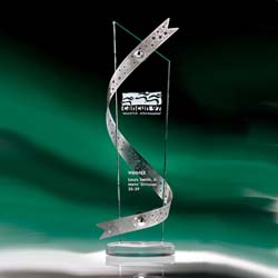Silver Ribbon Award - UltimateCrystalAwards.com
