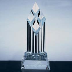 Superior Crystal Diamond Award - UltimateCrystalAwards.com
